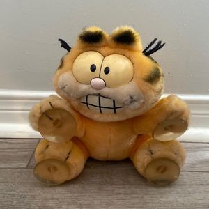 Vintage Garfield window suction plush